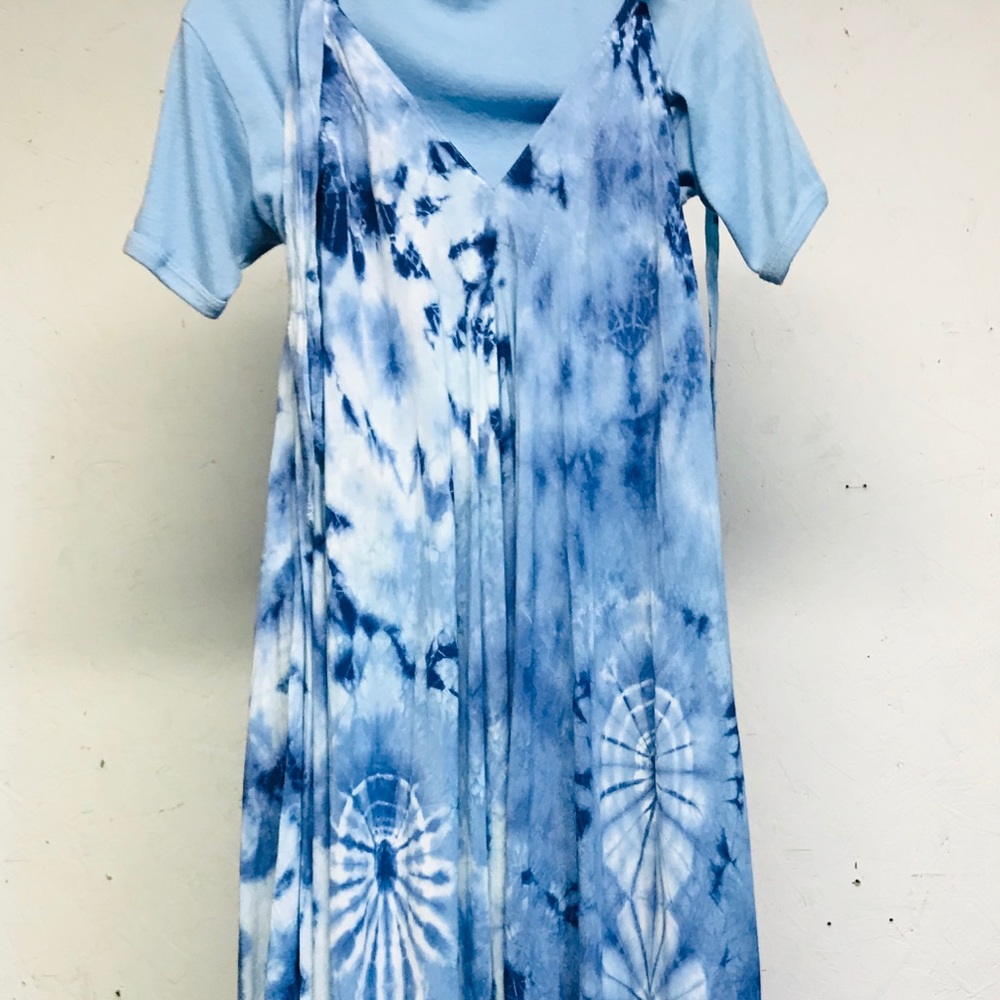 218-450. Sacred Threads Indigo design jumpers - Picture 2 of 4